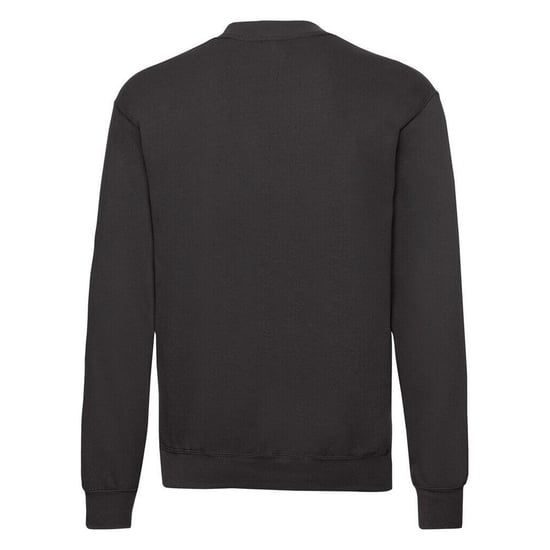 Fruit Of The Loom Mens Lightweight Drop Shoulder Sweatshirt (Black) - Image 2