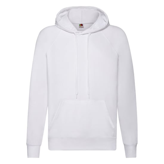 Fruit Of The Loom Unisex Adult Lightweight Hooded Sweatshirt (White) - Image 1