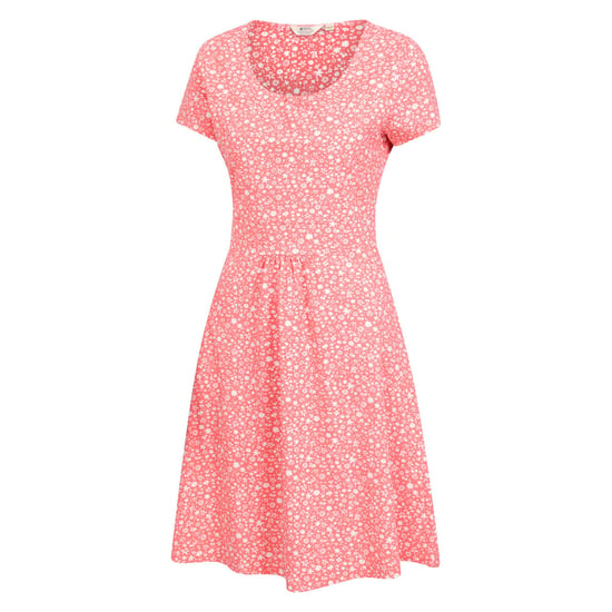 Mountain Warehouse Womens/Ladies Orchid All-Over Print UV Protection Dress (Red) - Image 3