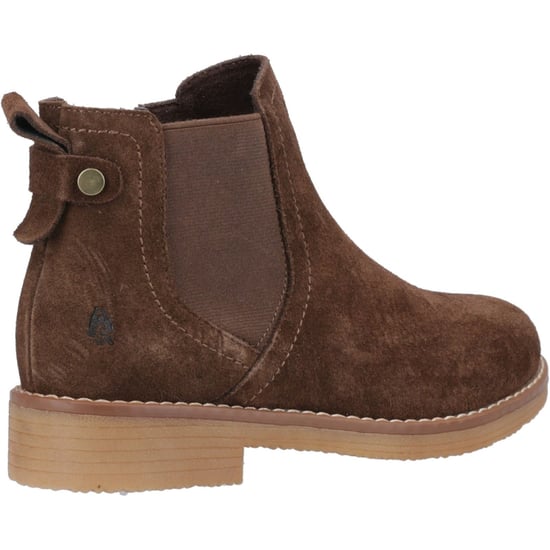 Hush Puppies Maddy Suede Women's Chocolate Boots - Image 2