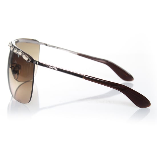 rimless shield chain sunglasses - Image 6