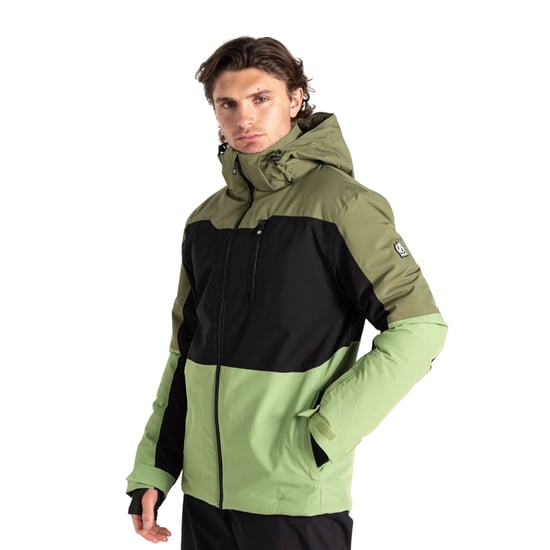 Dare 2B Mens Edge II Ski Jacket (Olivine Green/Black)