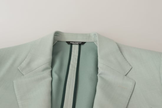 Blazer de Cachemira Verde para Hombre de Dolce & Gabbana - Image 6