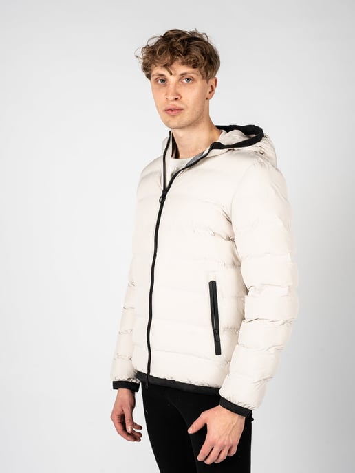 Chaqueta Geox Spherica Hombre Off-White - Image 3