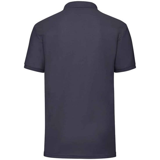 Fruit of the Loom Mens Pique Polo Shirt (Deep Navy) - Image 2