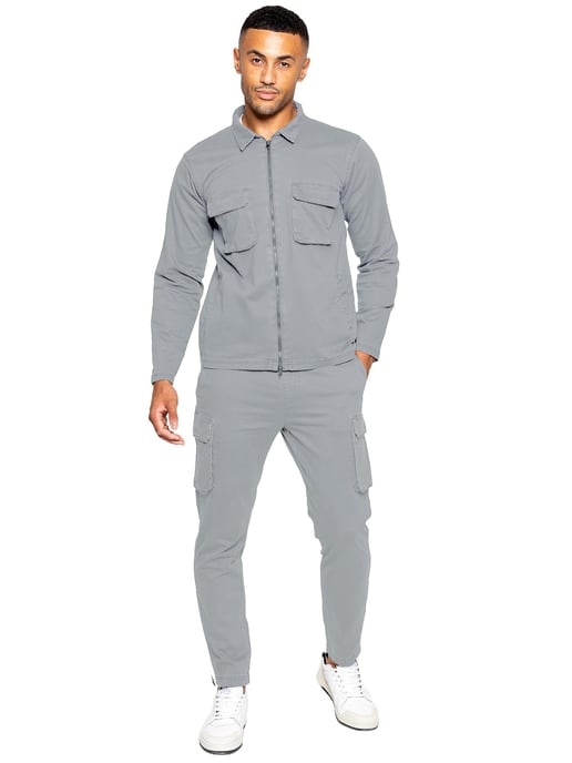 Enzo | Chaqueta Cargo Overshirt para hombre - Image 5