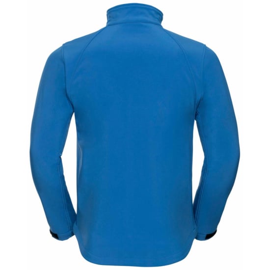 Russell Mens Water Resistant & Windproof Softshell Jacket (Azure Blue) - Image 2