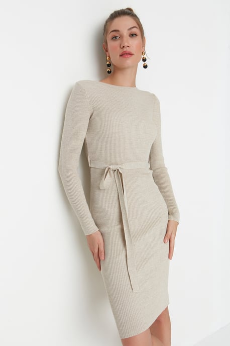 Trendyol Women's Crew neck A-line Dress - Image 3