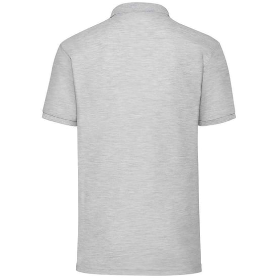 Fruit of the Loom Mens Pique Polo Shirt (Heather Grey) - Image 2