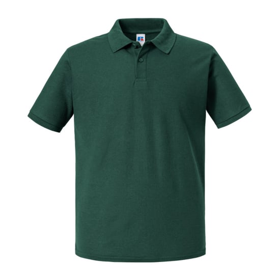 Russell Mens Authentic Eco Polo Shirt (Bottle Green) - Image 1