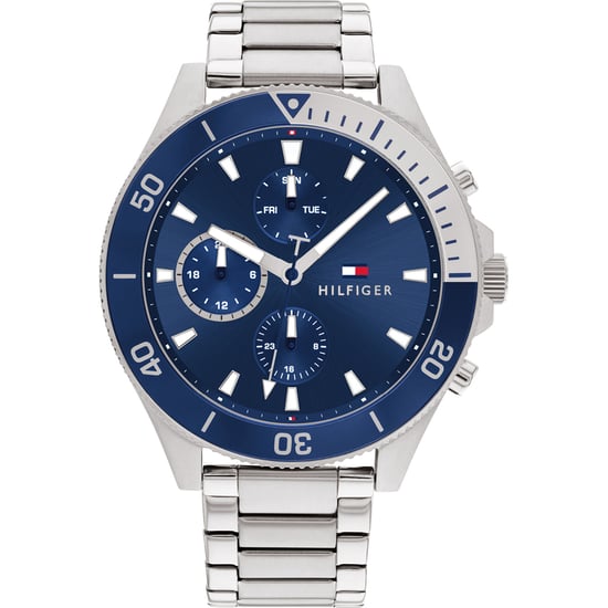 Tommy Hilfiger Larson Men's Silver Watch 1791917 - Image 1