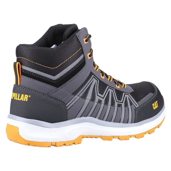 Caterpillar Charge PU/Mesh/TPU Black/Orange Hiking Boots - Image 6