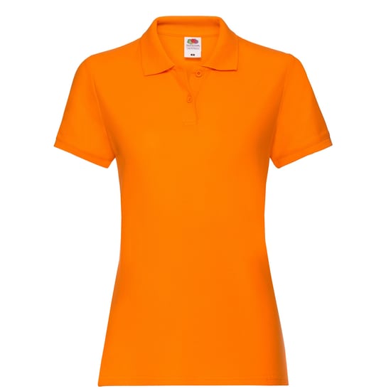 Fruit of the Loom Womens/Ladies Premium Polo Shirt (Orange) - Image 1