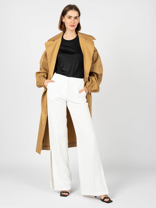 Silvian Heach Trench-coat Woman's Brown