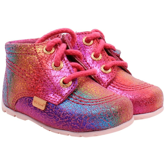 Botas Kickers Hi B Ankle Niños rosa - Image 1