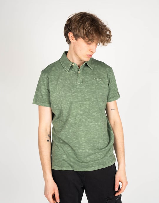 Pepe Jeans Polo Shirt Barney Men's Green