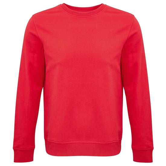 SOLS Unisex Adult Comet Organic Sweatshirt (Red) - Image 1