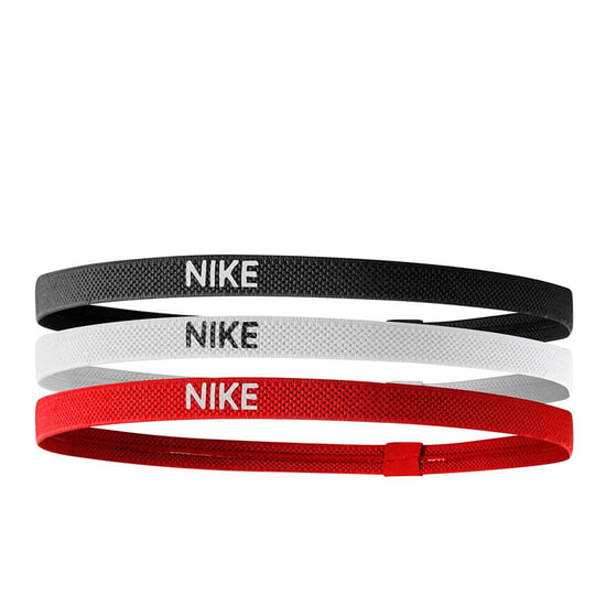 Nike Mixed Width Headband (Pack of 3) (Black/Red/White)