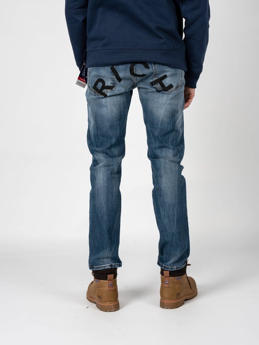 John Richmond Jeans Sid de hombre de color azul - Image 3