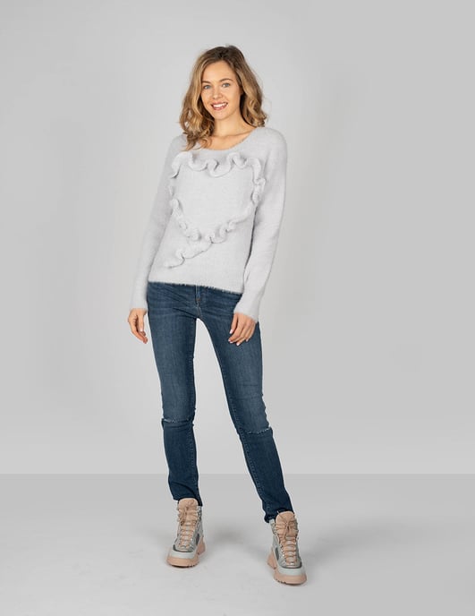 Trussardi Jeans Vaqueros Slim de mujer azul oscuro - Image 1