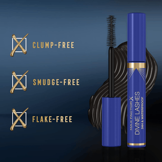 Máscara De Pestañas Divine Lashes 24h Y Resistente Al Agua #negra - Image 5