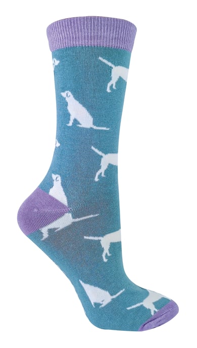 MISS SPARROW - Calcetines de bambú suaves y transpirables con forma de perrito para mujer - Image 1