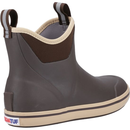 Xtratuf Ankle Deck Rubber Chocolate/Tan Wellington Boots - Image 2