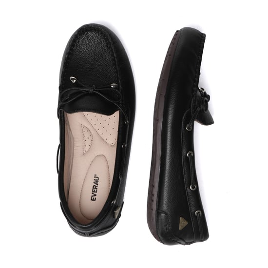 EVER AU Australia Mujeres Mocasines de Cuero Grebes - Image 3