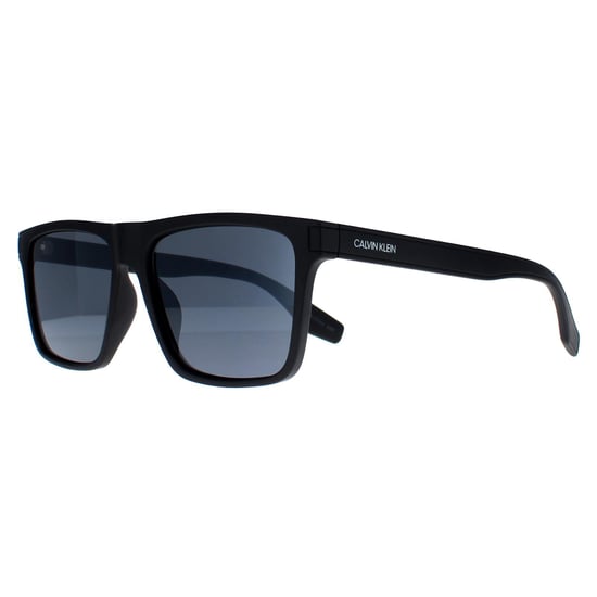 Calvin Klein Square Unisex Matte Black Gunmetal Mirror CK20521S - Image 2