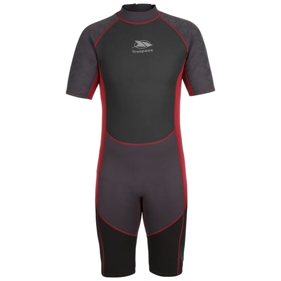 Trespass Mens Argon Wetsuit (Black/Red)