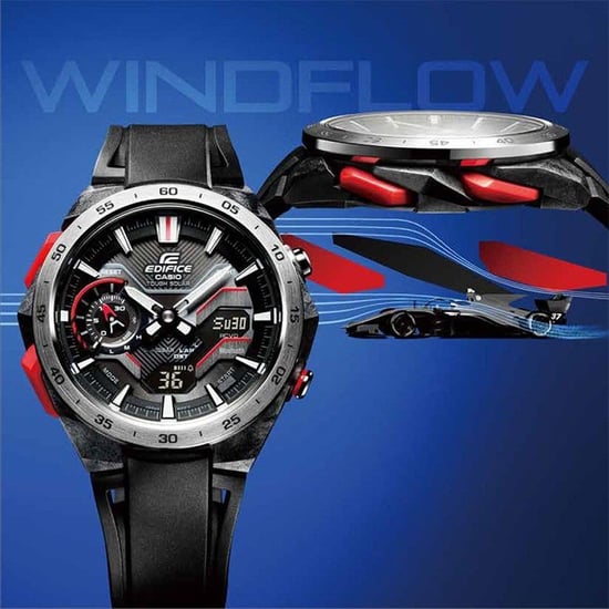 Casio Edifice Men's Black Watch ECB-2200P-1AEF - Image 4