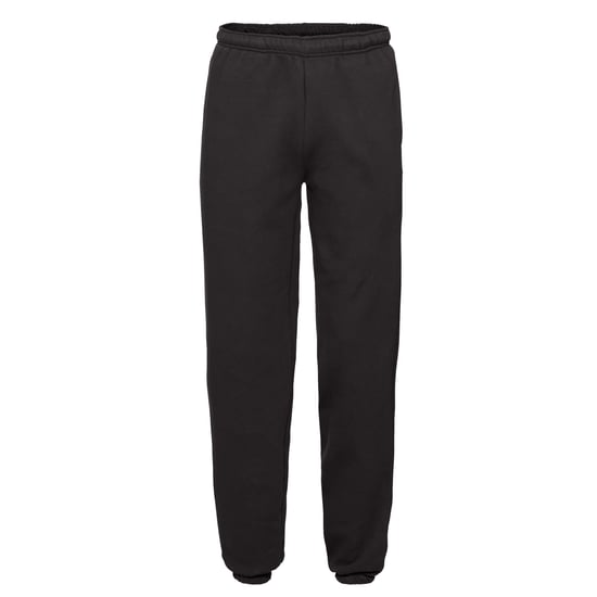 Fruit of the Loom Unisex Adult Premium Jogging Bottoms (Black) - Image 1