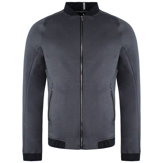 Under Armour Storm Long Sleeve Collared Dark Grey Mens Bomber Jacket 1356956 010