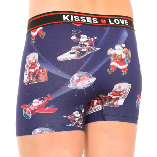 Men's breathable fabric boxer Christmas Model KL10003