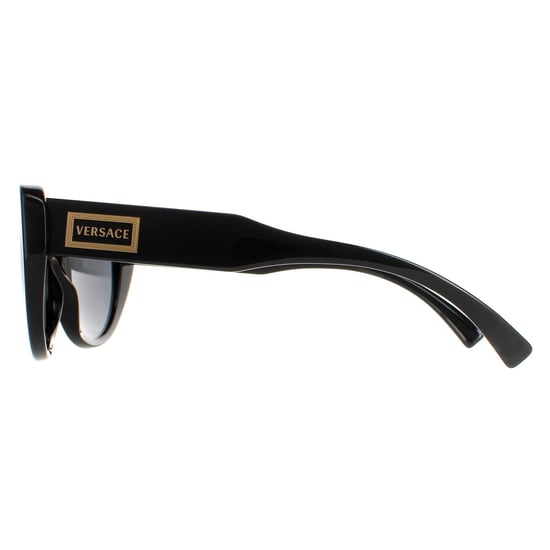 Versace Cat Eye Womens Black Grey VE4378