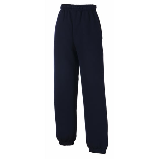 Fruit Of The Loom Kids Unisex Premium 70/30 Jog Pants / Jogging Bottoms (Deep Navy) - Image 2