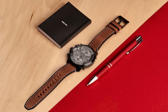 Diesel Griffed Men's Brown Watch DZ4569 - Image 4