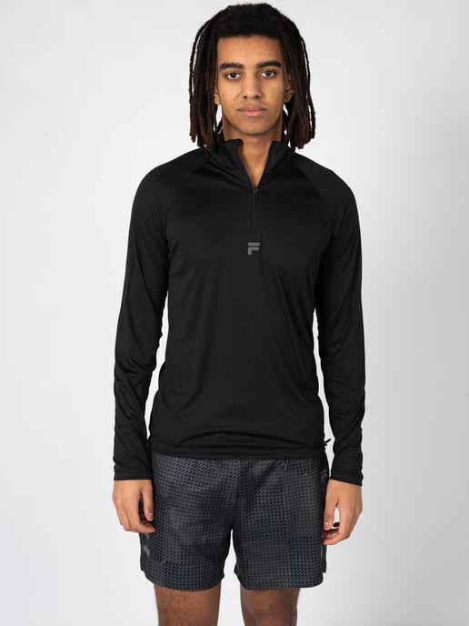 Fila Longsleeve Training Roye del hombre negro - Image 3