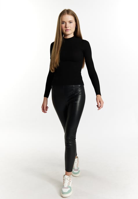 Mymo Knitted pullover women black - Image 2