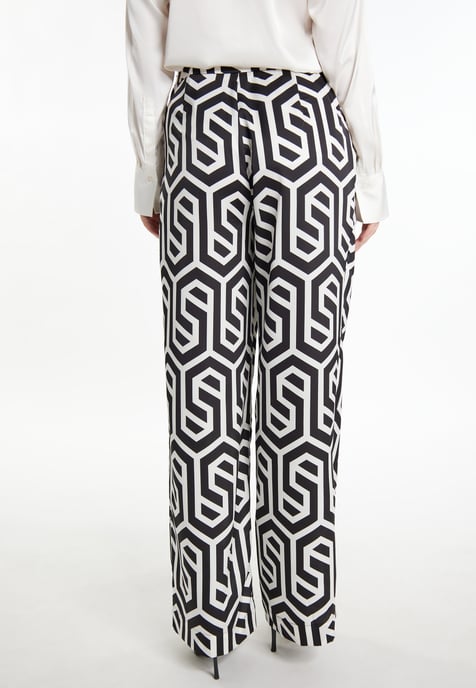 Dreimaster fabric trousers women - Image 4