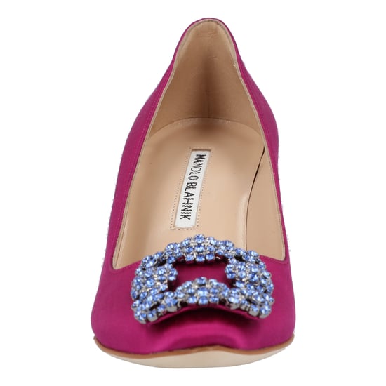 Manolo Blahnik Hangisi 070 Pump Pink - Image 5