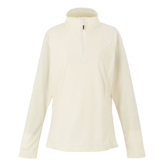 Regatta Great Outdoors Womens/Ladies Montes Half Zip Fleece Top (Light Vanilla/White) - Image 1