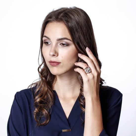 Orphelia Women's 925 Sterling Silver Ring - Silver/Rose ZR-7447 - Image 3