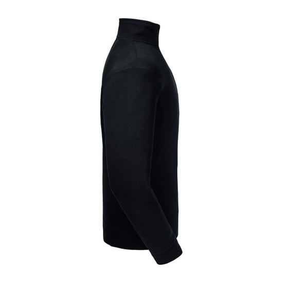 Russell Mens Authentic Quarter Zip Sweatshirt (Black) - Image 3