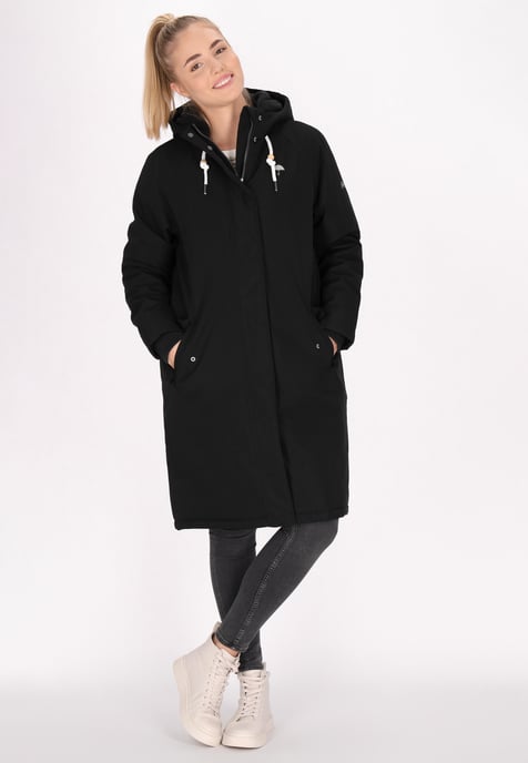Schmuddelwedda winter parka women black - Image 3
