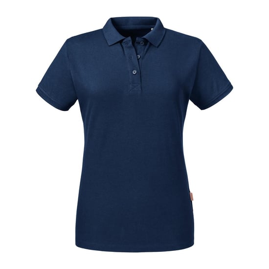Russell Womens/Ladies Pure Organic Polo (French Navy) - Image 1