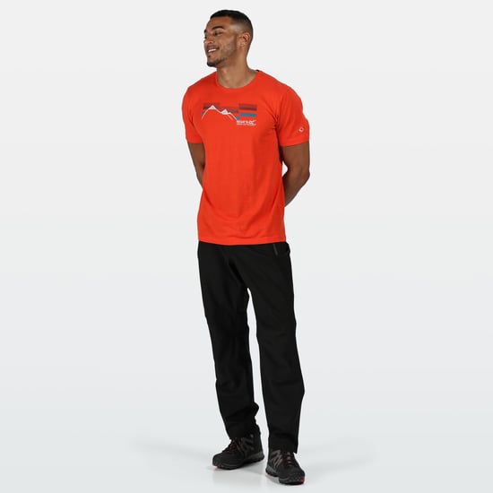Regatta Mens Highton Stretch Overtrousers (Black) - Image 3