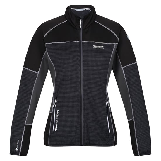 Regatta Womens/Ladies Yare V Fleece (Black/Seal Grey) - Image 1