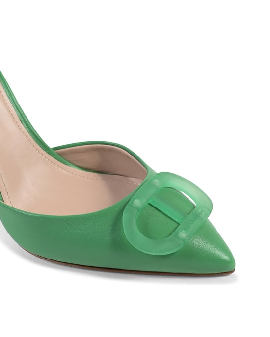 Dee Ocleppo Sandalia de Tacón para Mujeres Verde - Image 4
