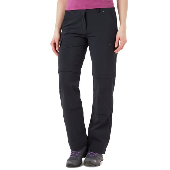 Peter Storm Womens Stretch Water Resistant Double Zip Off Walking & Hiking Trousers